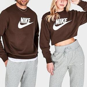 Chocolate Brown Nike Sweatshirt
